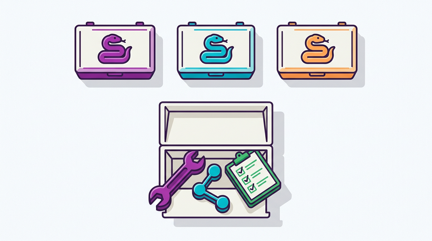 Guia de campo dos frameworks de agentes em Python de código aberto